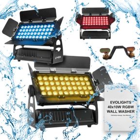 40X10W RGBW WALL WASHER